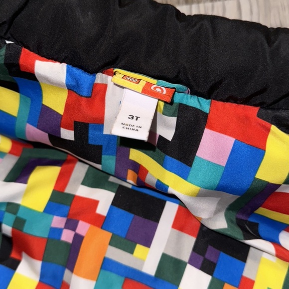 ColorBlock Lego Puff Jacket - Picture 5 of 7